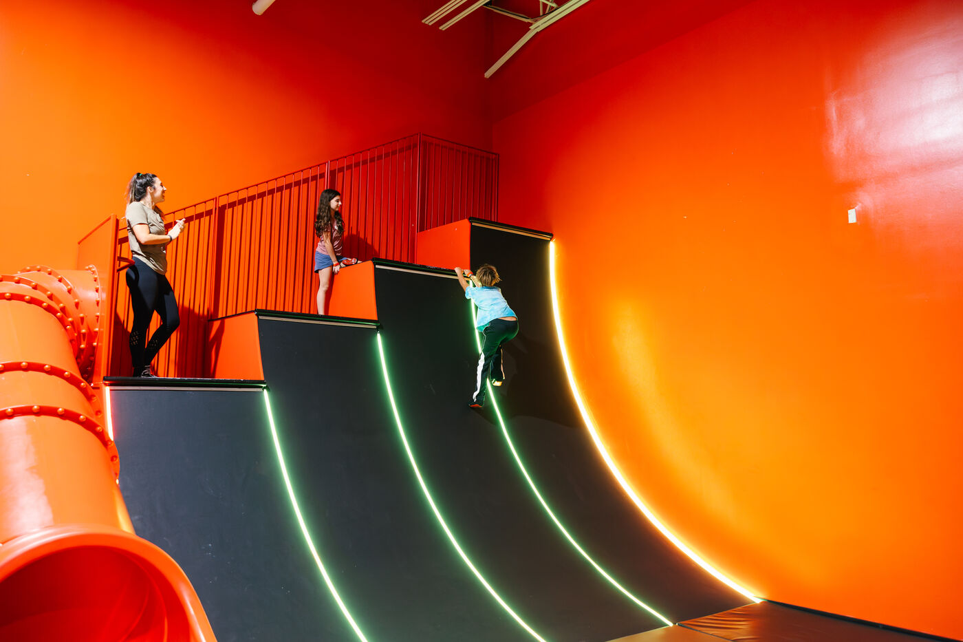 LED Lighting - The bright future of trampoline park design