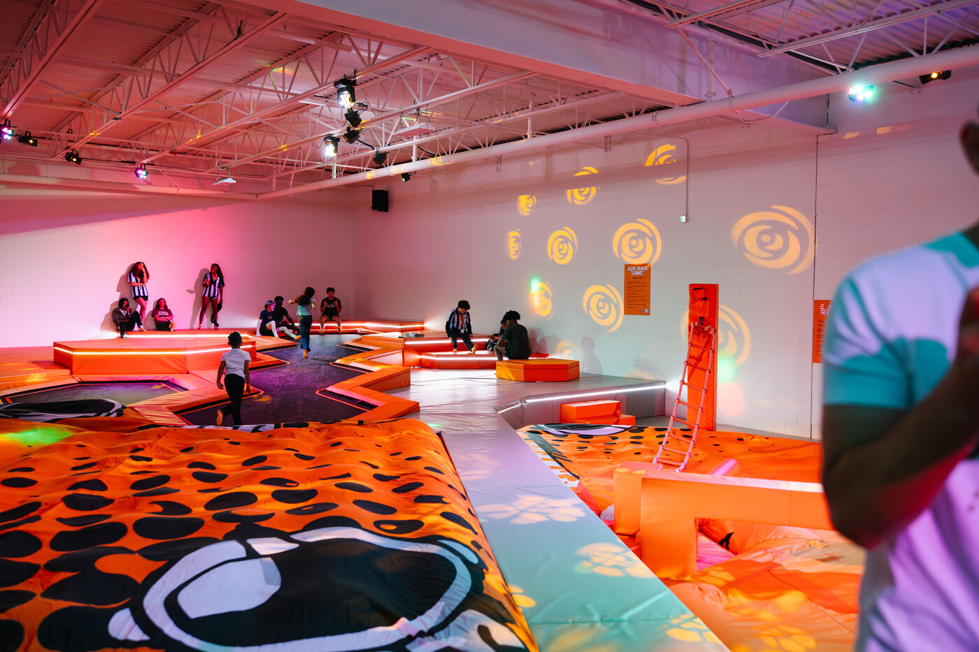LED Lighting - The bright future of trampoline park design