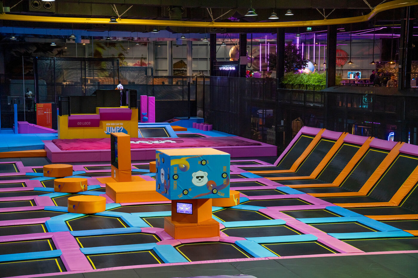 Boost Your Trampoline Park’s Appeal with Visior Games Digital Elements